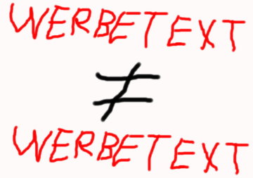 Werbetext